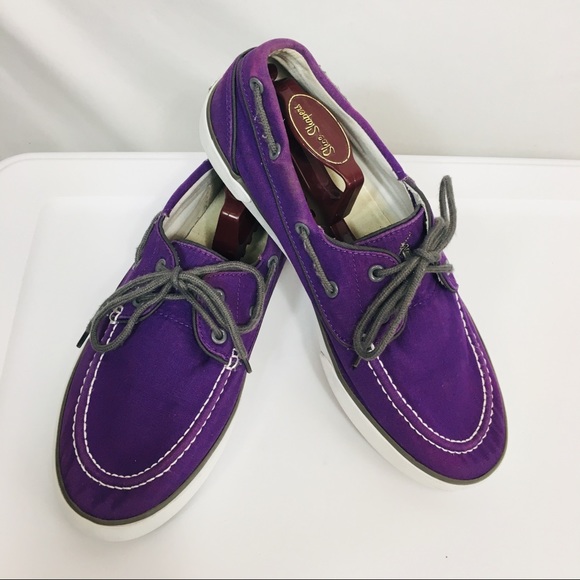 Polo Ralph Lauren Mens Purple Canvas 